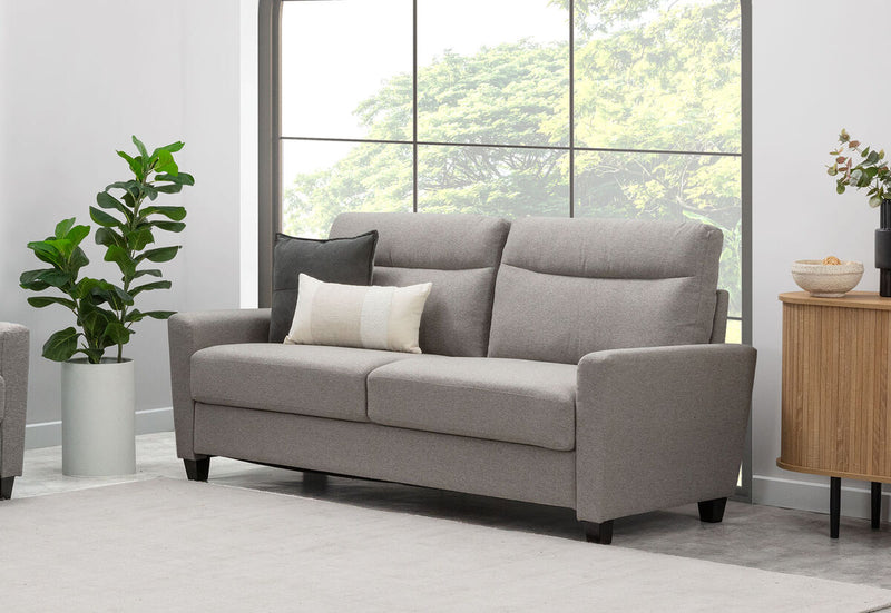 LOWE Grey 3 Seat Sofa