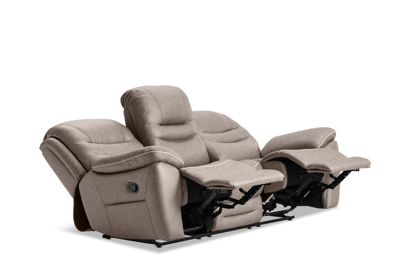 FEDERER FABRIC 3 Seater with Recliners