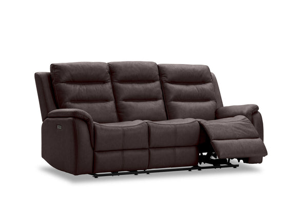 NADAL FABRIC 3 Seater with Electric Recliners
