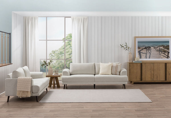 JERMAINE FABRIC 3 Seat Sofa