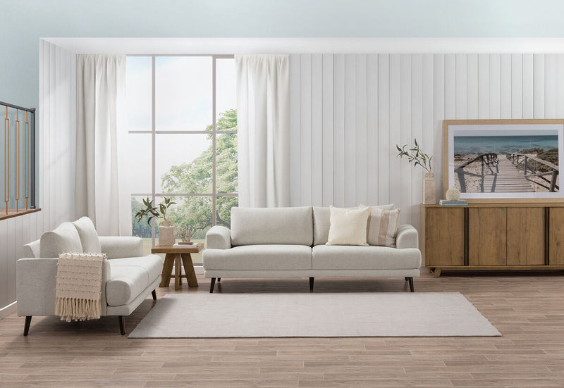 JERMAINE FABRIC 3 Seat Sofa