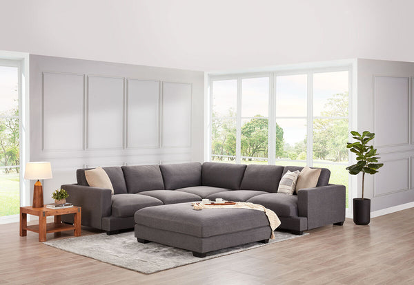 HANNES FABRIC Ottoman