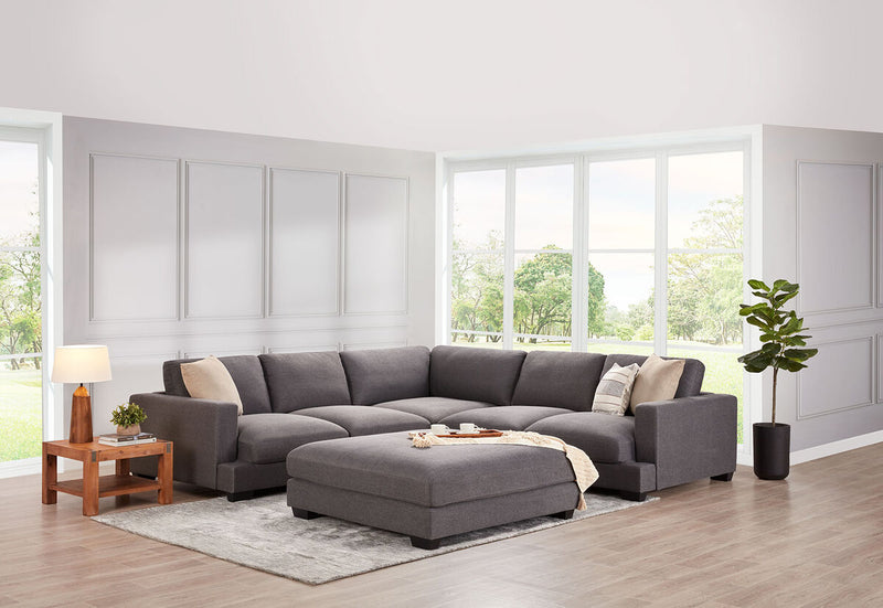 HANNES FABRIC Ottoman