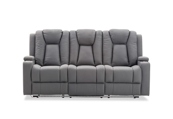 TRAVIS FABRIC 3 Seater with Recliners
