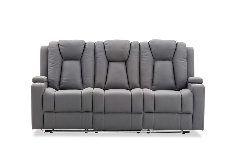 TRAVIS FABRIC 3 Seater with Recliners