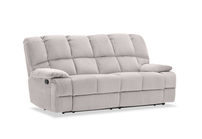 LEBRON FABRIC 3 Seater with 2 inbuilt Recliners