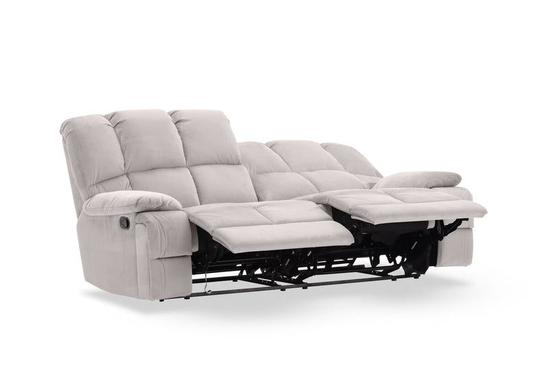 LEBRON FABRIC 3 Seater with 2 inbuilt Recliners
