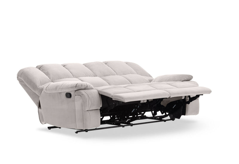 LEBRON FABRIC 3 Seater with 2 inbuilt Recliners
