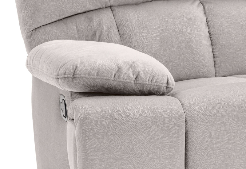 LEBRON FABRIC 3 Seater with 2 inbuilt Recliners