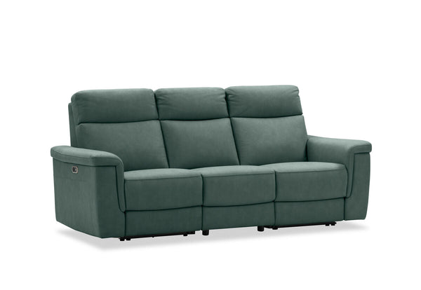 SERGIO FABRIC 3 Seater with 2 inbuilt Electric Recliners
