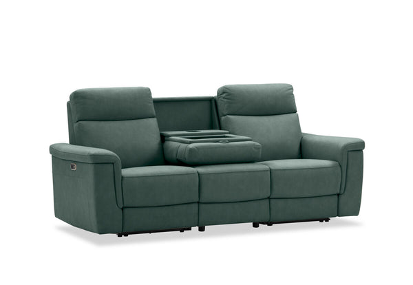 SERGIO FABRIC 3 Seater with 2 inbuilt Electric Recliners