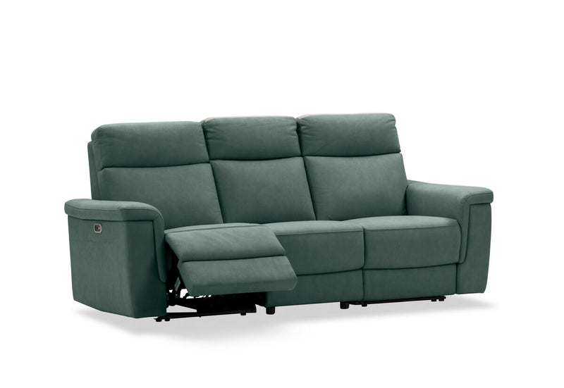 SERGIO FABRIC 3 Seater with 2 inbuilt Electric Recliners