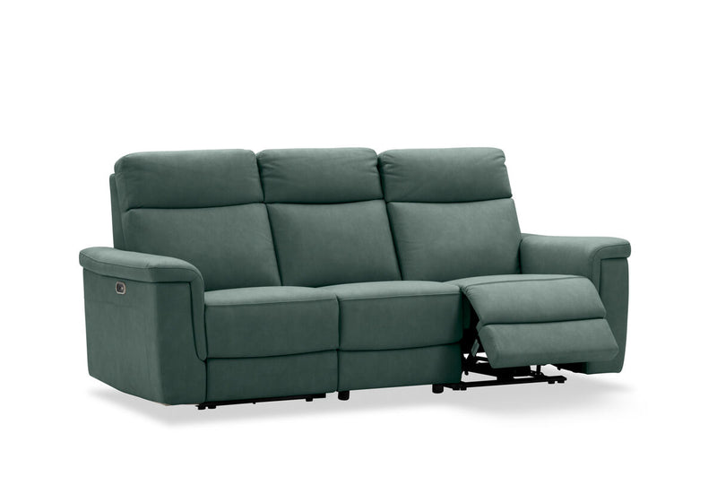 SERGIO FABRIC 3 Seater with 2 inbuilt Electric Recliners
