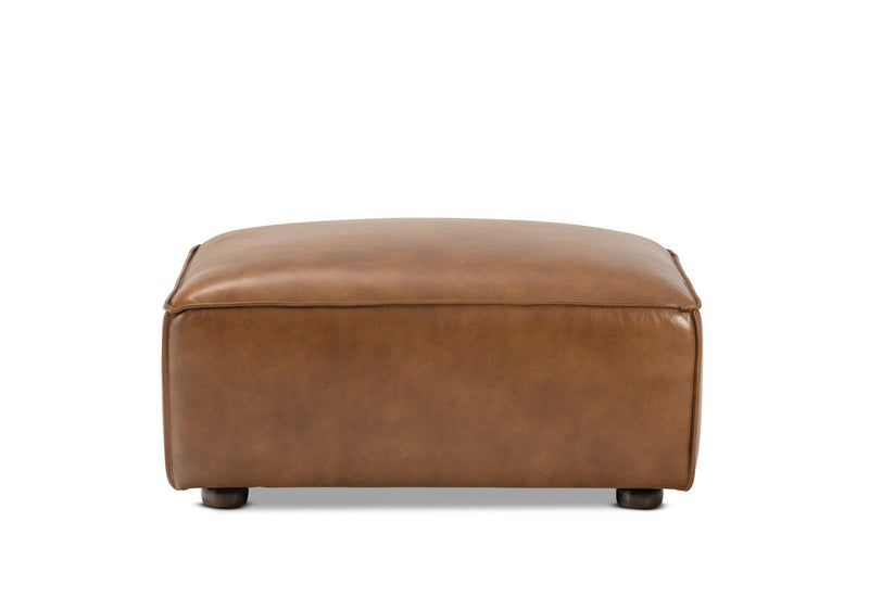 BARTELLE LEATHER Ottoman