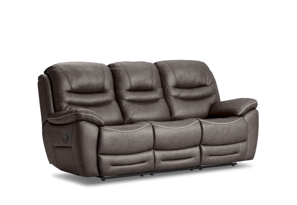 FEDERER FABRIC 3 Seater with inbuilt Recliners