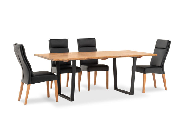 AMMAN 7 Piece Suite with Asheville Dining Chairs