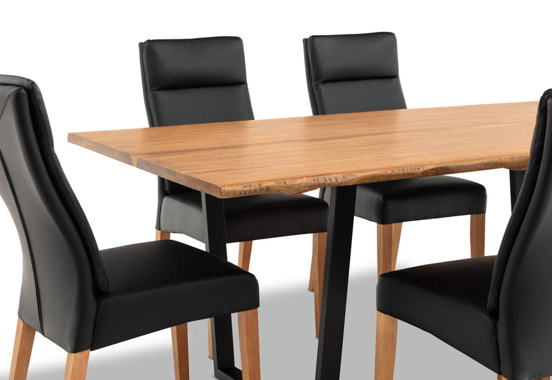 AMMAN 7 Piece Suite with Asheville Dining Chairs