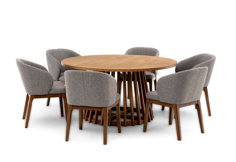 TORENTO 7 Piece Suite with Westley Dining Chairs.