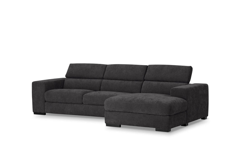 DARIO FABRIC 3 Seater RHF Chaise