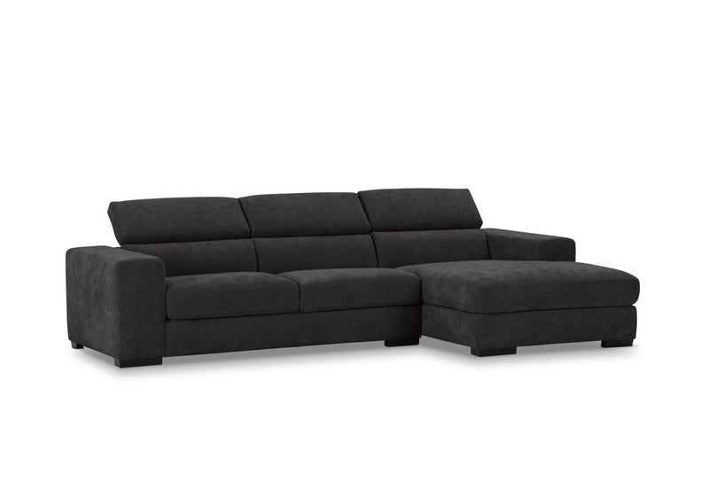 DARIO FABRIC 3 Seater RHF Chaise