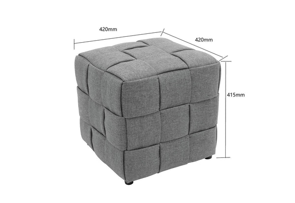 NOLAN Light Grey Stool