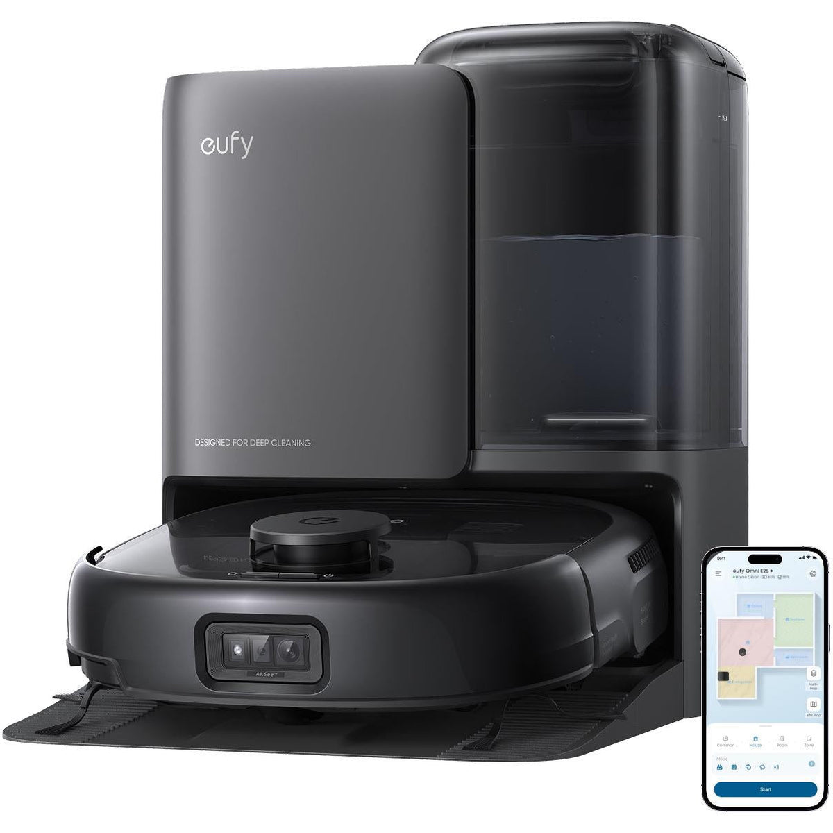 eufy E25 Omni Robotic Vacuum — view 2