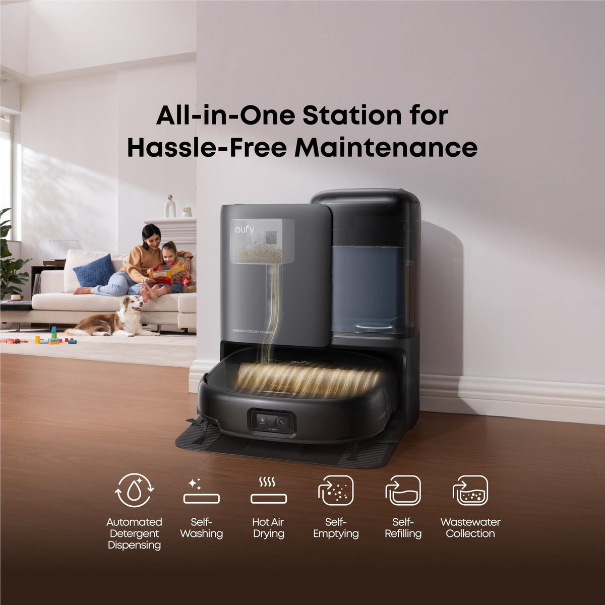 eufy E25 Omni Robotic Vacuum — view 3