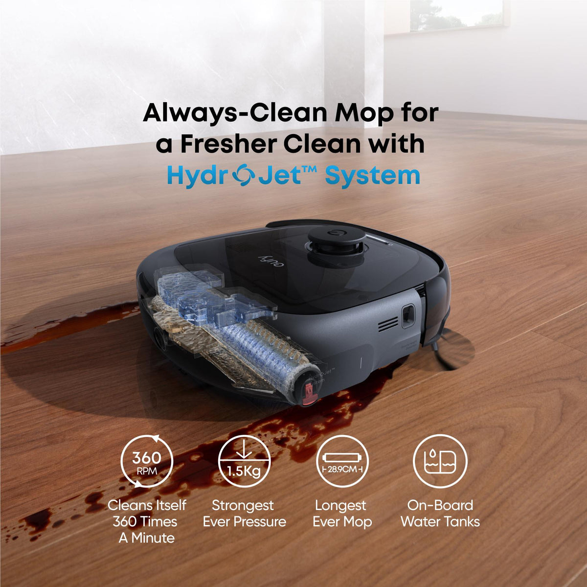 eufy E25 Omni Robotic Vacuum — view 4