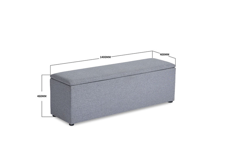 CARLSON Storage Ottoman