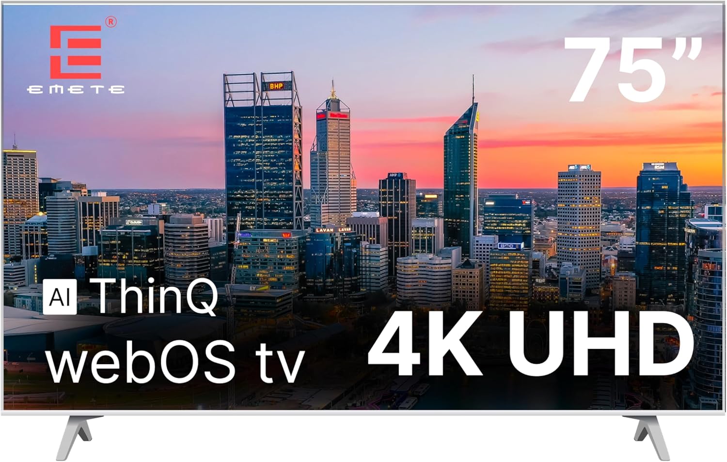 EMETE 75" Smart TV - 4K UHD webOS TV