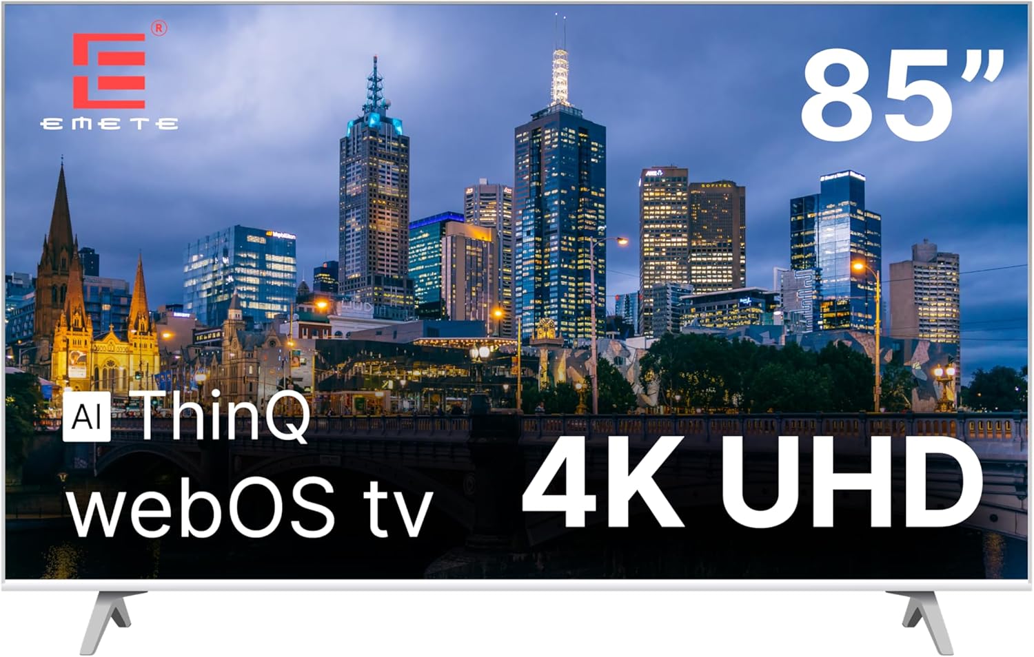 EMETE 85" Smart TV - 4K UHD webOS TV