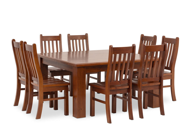CALLAGHAN 9 Piece Square Dining Suite
