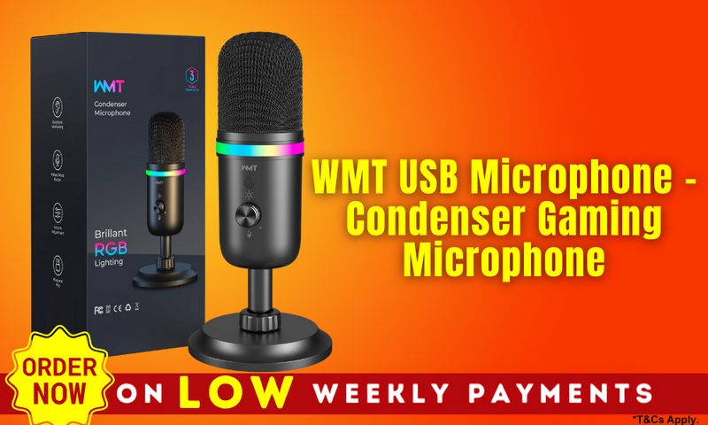 WMT USB Microphone - Condenser Gaming Microphone