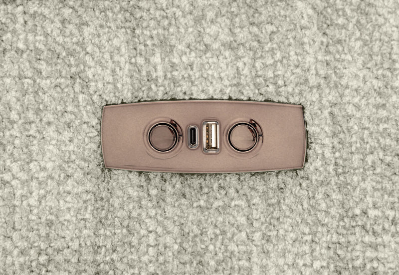 SEYMOUR FABRIC 3 Seater Electric Recliner