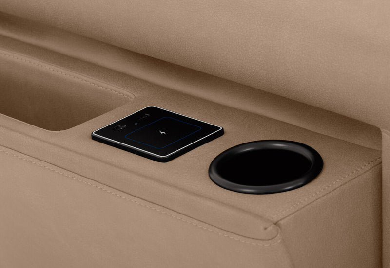 GAGE FABRIC 3 Seater Sofa with Electric Recliner & LHF Chaise