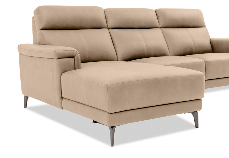 CAPEL FABRIC 3 Seater Sofa with LHF Chaise