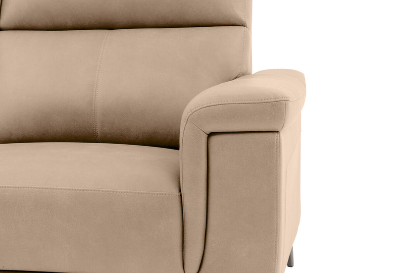 CAPEL FABRIC 3 Seater Sofa with LHF Chaise