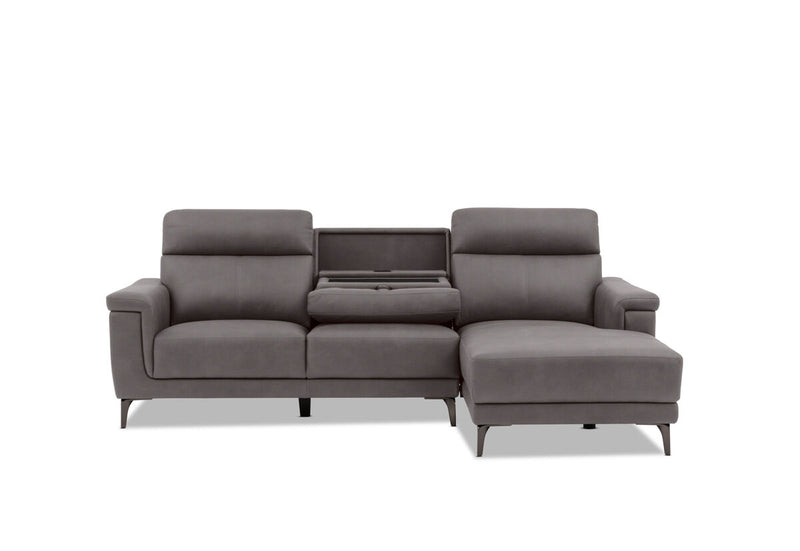 CAPEL FABRIC 3 Seater Sofa with RHF Chaise