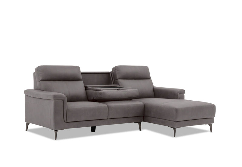 CAPEL FABRIC 3 Seater Sofa with RHF Chaise