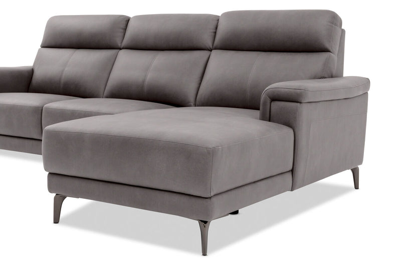 CAPEL FABRIC 3 Seater Sofa with RHF Chaise