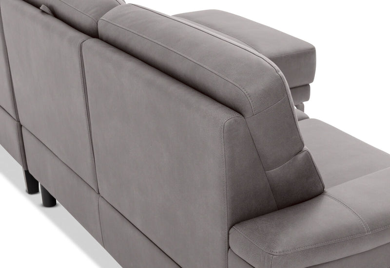 CAPEL FABRIC 3 Seater Sofa with RHF Chaise