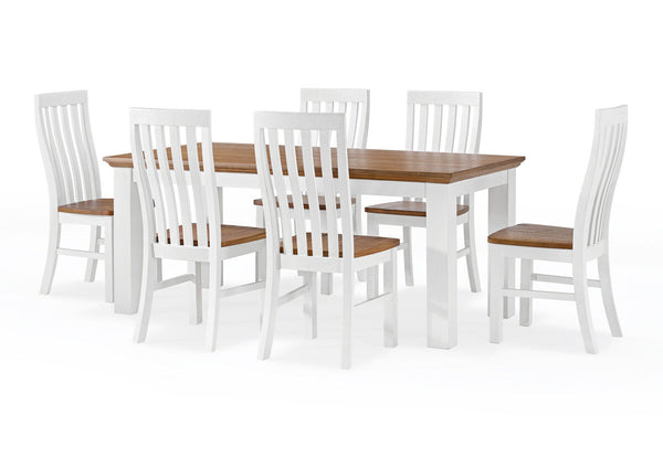 CHARLSBOURG 7 Piece Dining Suite