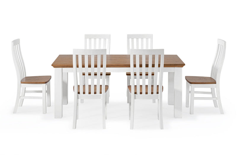 CHARLSBOURG 7 Piece Dining Suite