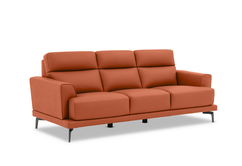 MONDRICH LEATHER 3 Seater Sofa