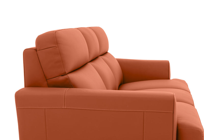 MONDRICH LEATHER 3 Seater Sofa