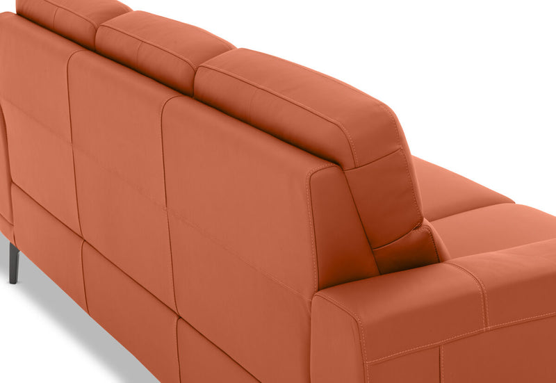 MONDRICH LEATHER 3 Seater Sofa