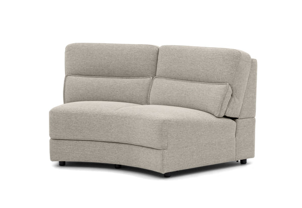 ELISEO FABRIC 2 Seater Armless Wedge Chair