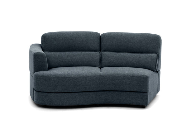 ELISEO FABRIC 2 Seater LHF Curved Chair