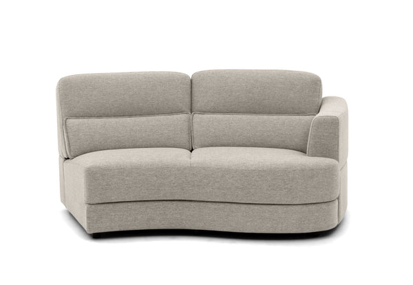 ELISEO FABRIC 2 Seater RHF Curved Chair