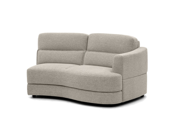 ELISEO FABRIC 2 Seater RHF Curved Chair